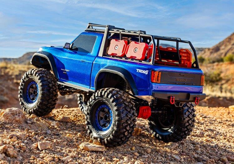 Traxxas TRX-4 Sport Crawler High Trail FD RTR Metallic Blå