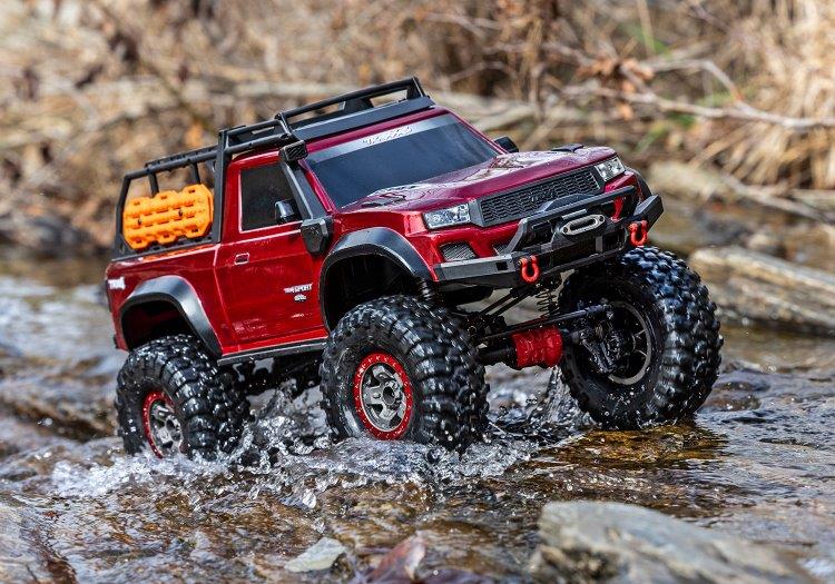 Traxxas TRX-4 Sport Scale Crawler High Trail Truck 1/10 RTR Röd - 17