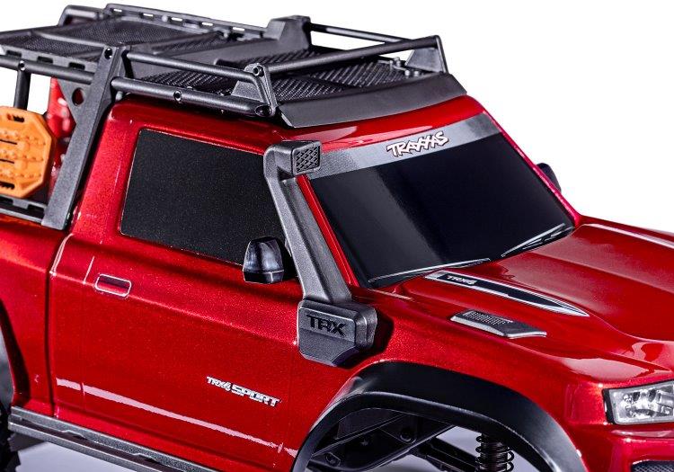 Traxxas TRX-4 Sport Scale Crawler High Trail Truck 1/10 RTR Röd - 10
