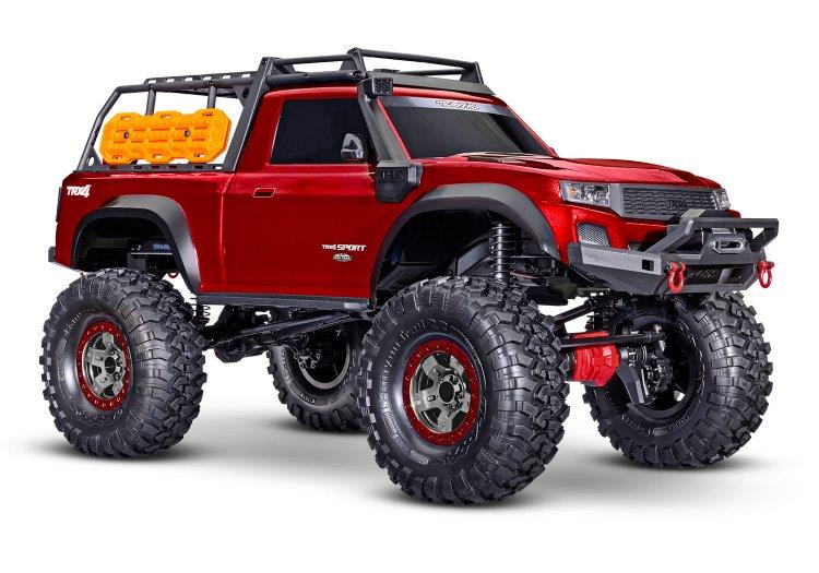 Traxxas TRX-4 Sport Scale Crawler High Trail Truck 1/10 RTR Röd