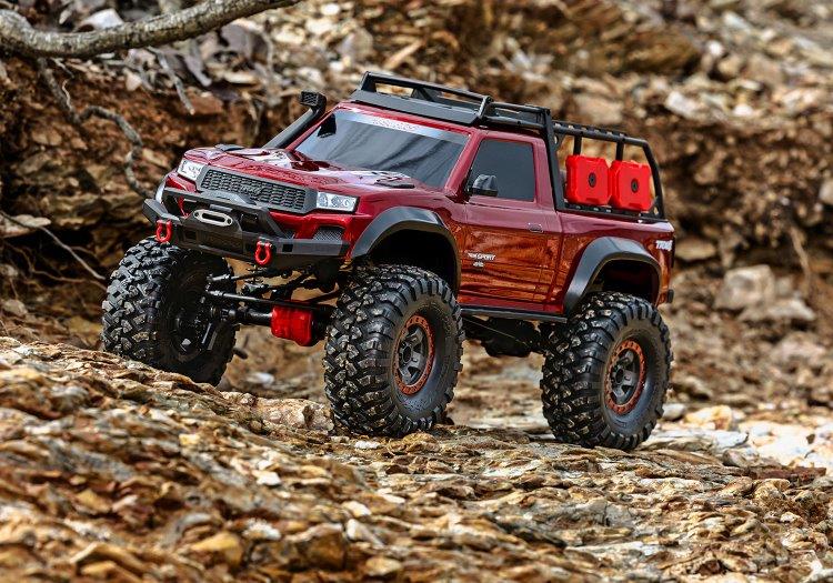 Traxxas TRX-4 Sport Scale Crawler High Trail Truck 1/10 RTR Röd - 19