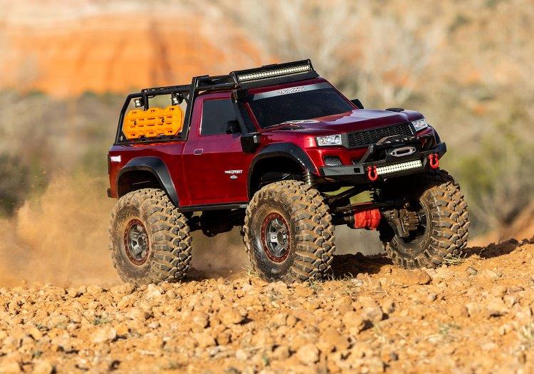 Traxxas TRX-4 Sport Scale Crawler High Trail Truck 1/10 RTR Röd - 21