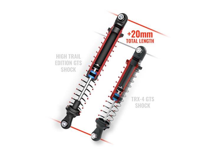 Traxxas TRX-4 Sport Scale Crawler High Trail Truck 1/10 RTR Röd - 3