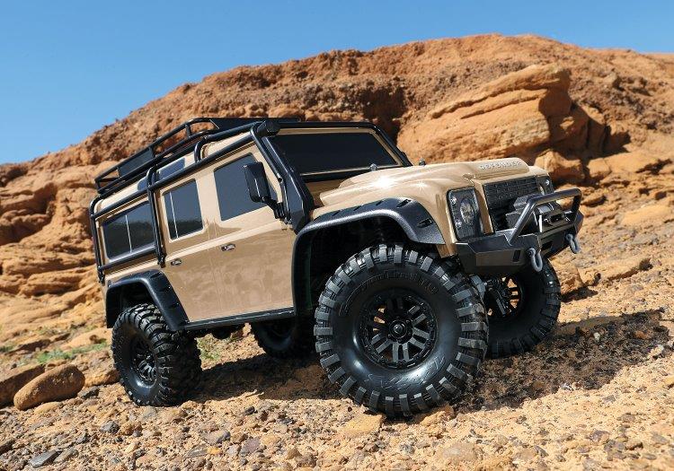 Traxxas TRX-4 Scale & Trail Crawler Land Rover Defender Sand med Vinsch RTR - 7