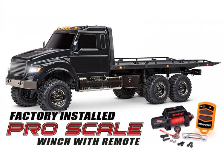 Traxxas TRX-6 Ultimate RC Hauler 6x6 TQi Svart med winch