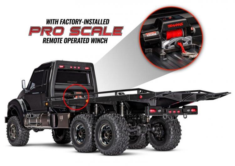 Traxxas TRX-6 Ultimate RC Hauler 6x6 TQi Svart med winch - 6