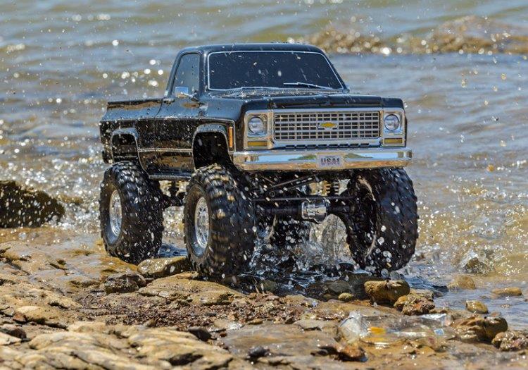 Traxxas TRX-4 Crawler Chevrolet K10 High Trail Svart RTR - 15