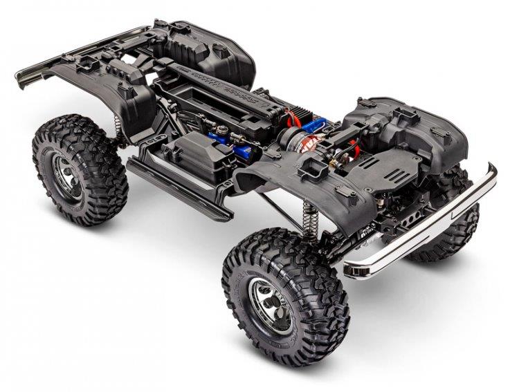 Traxxas TRX-4 Crawler Chevrolet K10 High Trail Svart RTR - 25