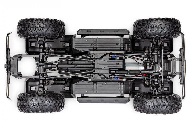 Traxxas TRX-4 Crawler Chevrolet K10 High Trail Svart RTR - 24