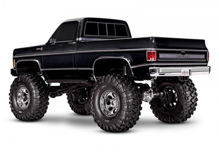 Traxxas TRX-4 Crawler Chevrolet K10 High Trail Svart RTR - 28