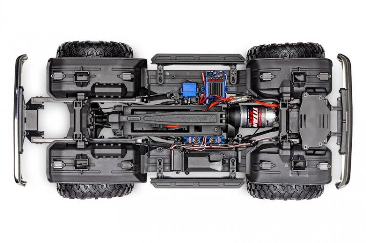 Traxxas TRX-4 Crawler Chevrolet K10 High Trail Svart RTR - 23