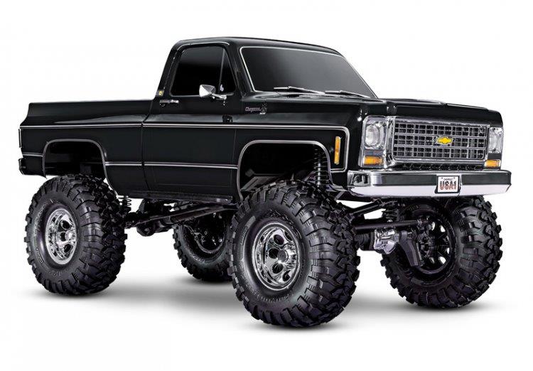Traxxas TRX-4 Crawler Chevrolet K10 High Trail Svart RTR