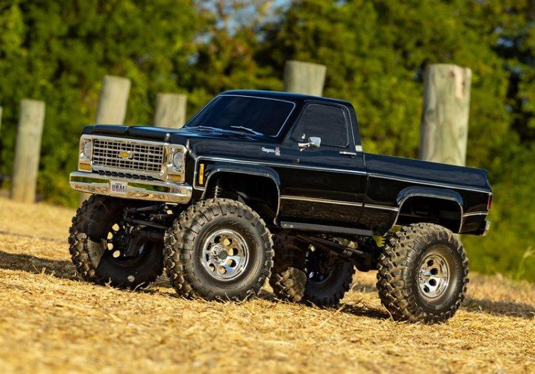 Traxxas TRX-4 Crawler Chevrolet K10 High Trail Svart RTR - 19