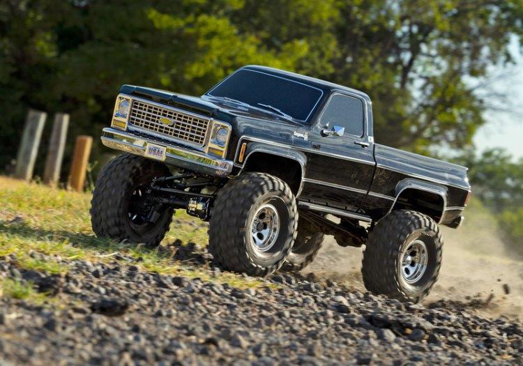 Traxxas TRX-4 Crawler Chevrolet K10 High Trail Svart RTR - 18