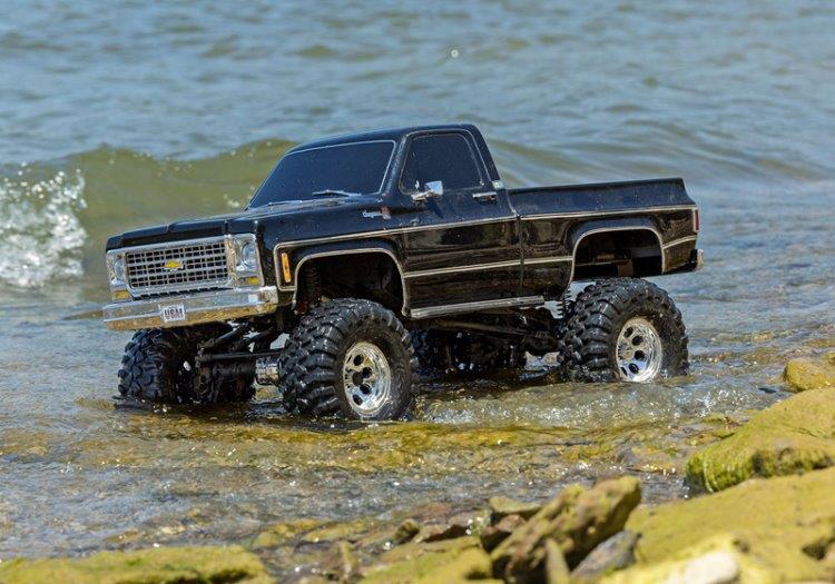 Traxxas TRX-4 Crawler Chevrolet K10 High Trail Svart RTR - 14