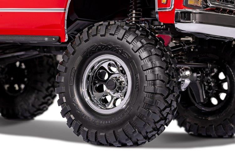 Traxxas TRX-4 Crawler Chevrolet K10 High Trail Röd RTR - 8