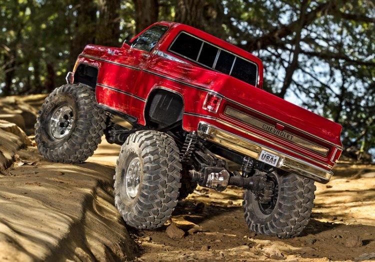 Traxxas TRX-4 Crawler Chevrolet K10 High Trail Röd RTR - 21