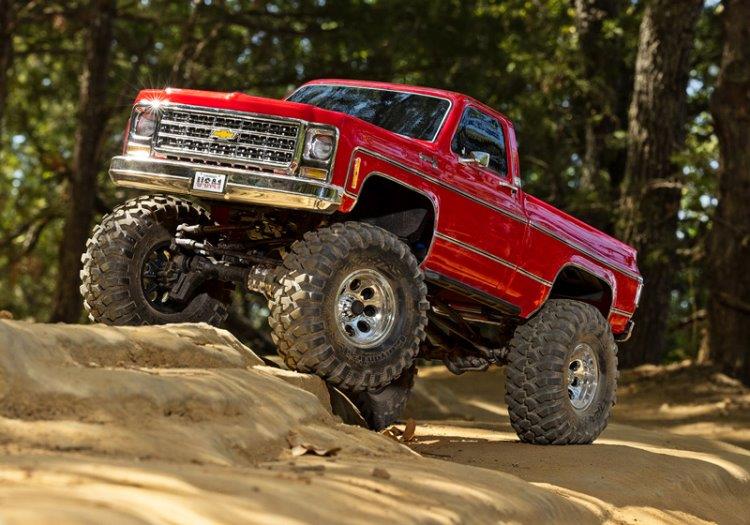 Traxxas TRX-4 Crawler Chevrolet K10 High Trail Röd RTR - 18