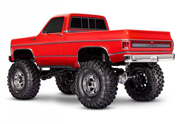 Traxxas TRX-4 Crawler Chevrolet K10 High Trail Röd RTR - 30