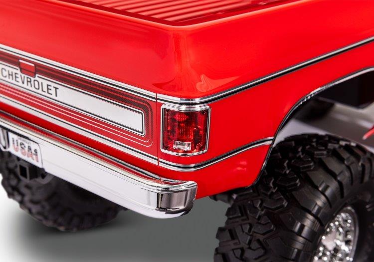 Traxxas TRX-4 Crawler Chevrolet K10 High Trail Röd RTR - 7