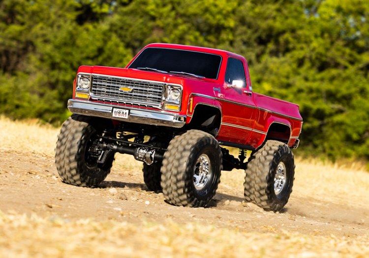 Traxxas TRX-4 Crawler Chevrolet K10 High Trail Röd RTR - 14