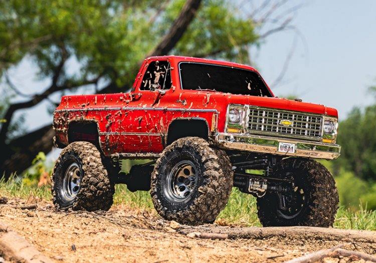 Traxxas TRX-4 Crawler Chevrolet K10 High Trail Röd RTR - 15