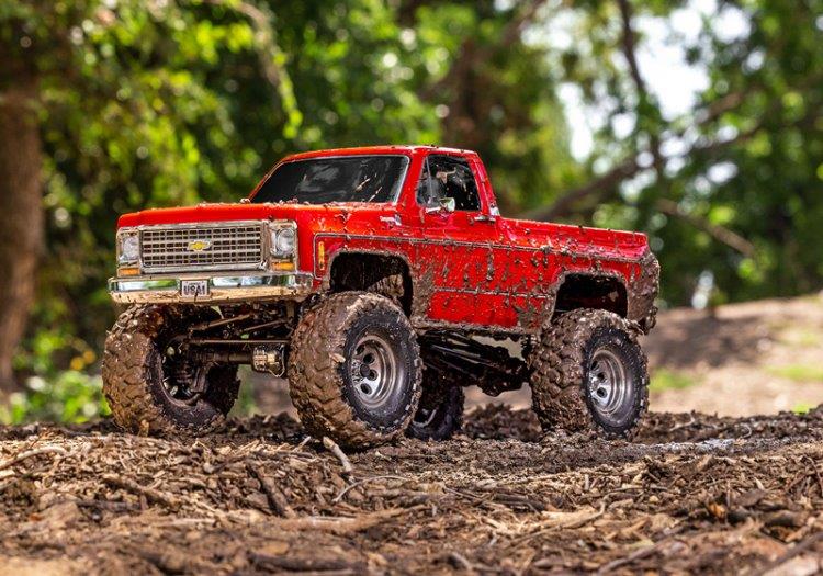 Traxxas TRX-4 Crawler Chevrolet K10 High Trail Röd RTR - 17