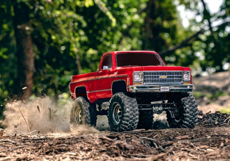 Traxxas TRX-4 Crawler Chevrolet K10 High Trail Röd RTR - 16
