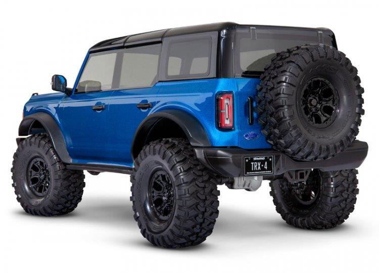 Traxxas TRX-4 Ford Bronco 2021 Crawler RTR Blå - 4