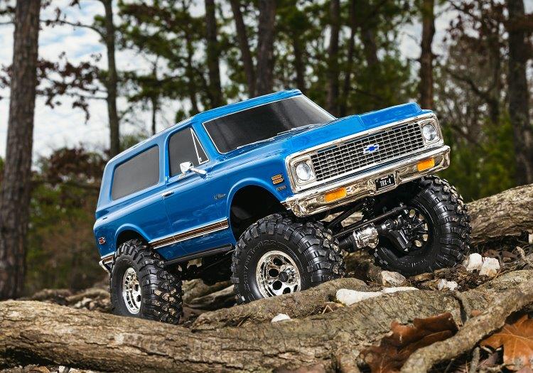 Traxxas TRX-4 Crawler 1972 Blazer High Trail Blå RTR - 15