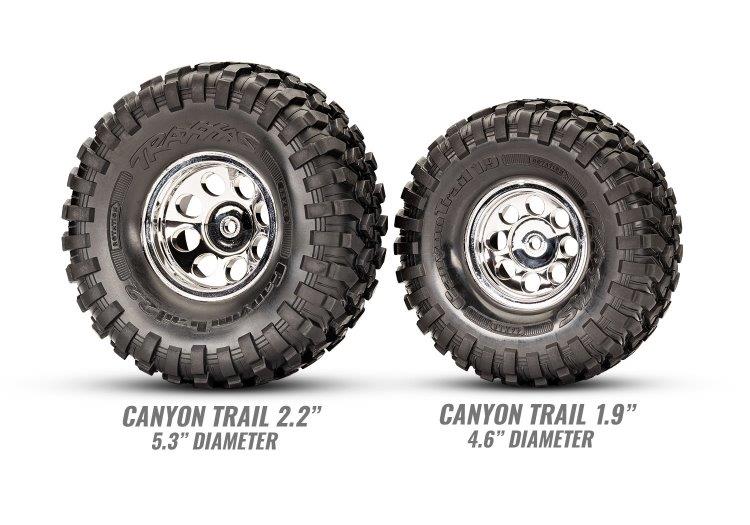 Traxxas TRX-4 Crawler 1972 Blazer High Trail Blå RTR - 11