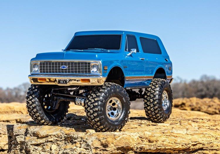 Traxxas TRX-4 Crawler 1972 Blazer High Trail Blå RTR - 13