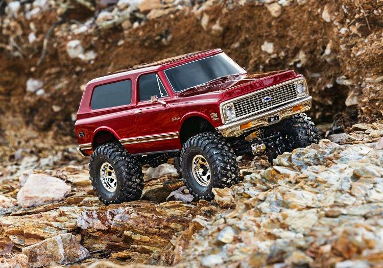Traxxas TRX-4 Crawler 1972 Blazer High Trail FD RTR Röd - 15