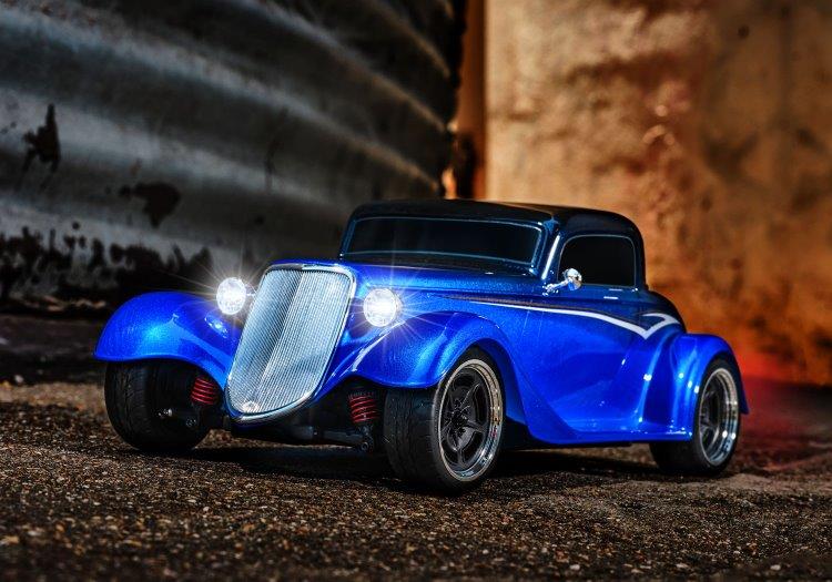 Traxxas Factory Five 33 Hot Rod Coupe 1/10 AWD RTR Blå* - 19