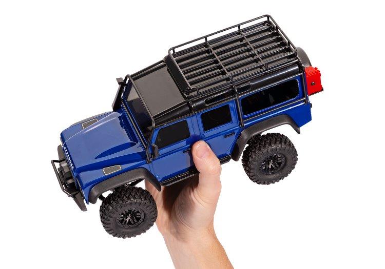 Traxxas TRX-4M 1/18 Land Rover Defender Crawler Blå RTR - 18