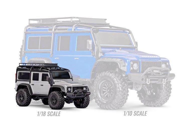 Traxxas TRX-4M 1/18 Land Rover Defender Crawler Blå RTR - 19