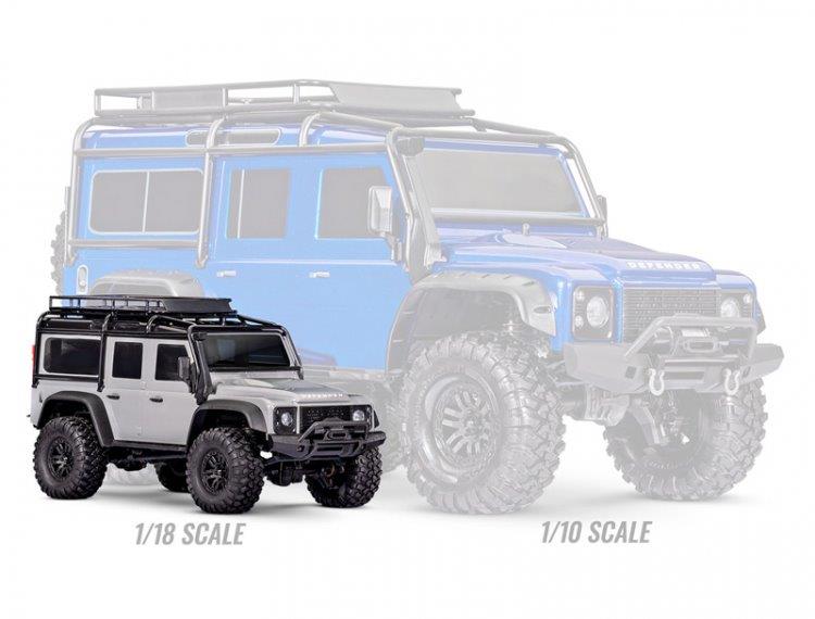 Traxxas TRX-4M 1/18 Land Rover Defender Crawler Grön RTR - 15