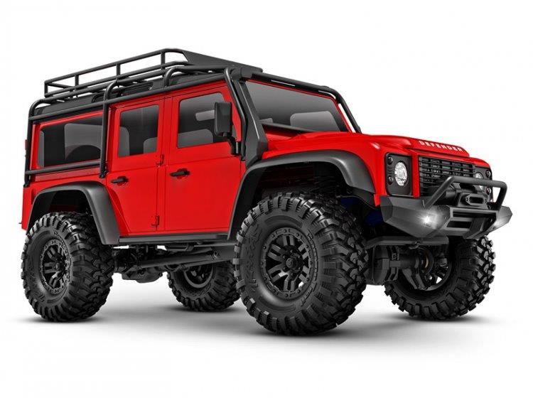 Traxxas TRX-4M 1/18 Land Rover Defender Crawler Röd RTR