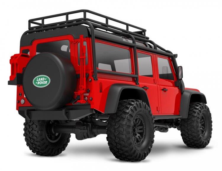 Traxxas TRX-4M 1/18 Land Rover Defender Crawler Röd RTR - 24
