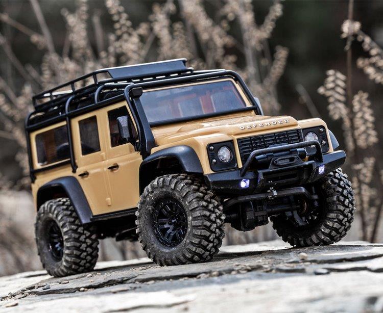 Traxxas TRX-4M 1/18 Land Rover Defender Crawler Tan RTR - 3