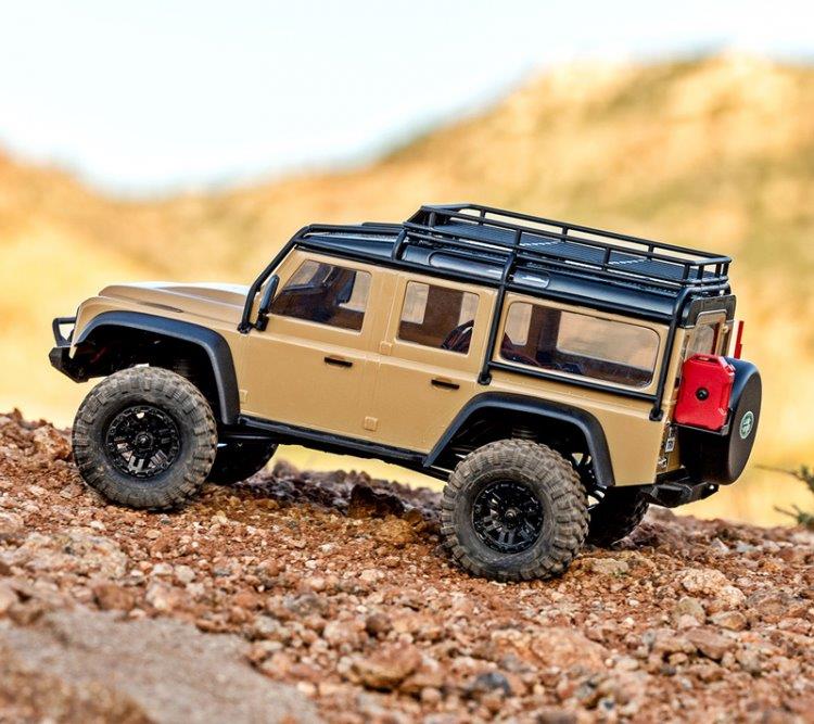 Traxxas TRX-4M 1/18 Land Rover Defender Crawler Tan RTR - 2