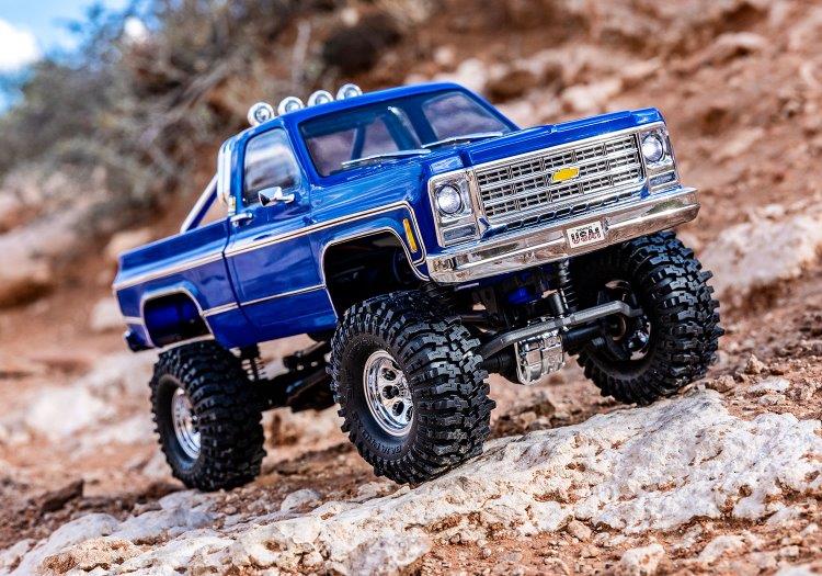 Traxxas TRX-4M Chevrolet K-10 High Trail RTR Blå - 17