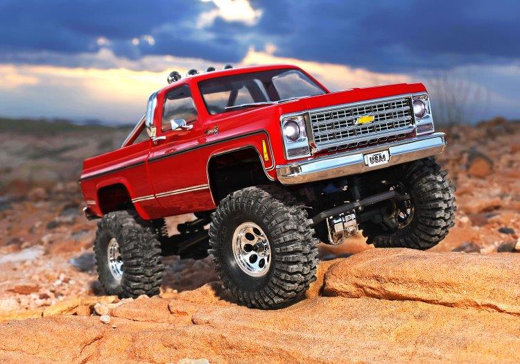Traxxas TRX-4M Chevrolet K-10 High Trail RTR Röd - 13