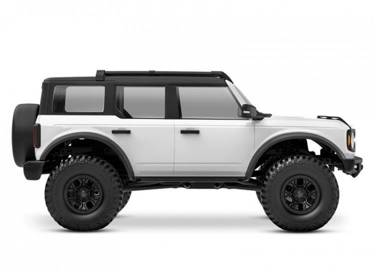 Traxxas TRX-4M 1/18 Ford Bronco Crawler Vit RTR - 2S LiPo/USB Laddare - 23