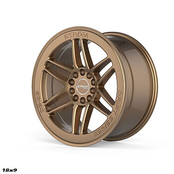 Ström Wheels DS-25 18x9 ET33 5x114,3/5x120 Gloss Bronze