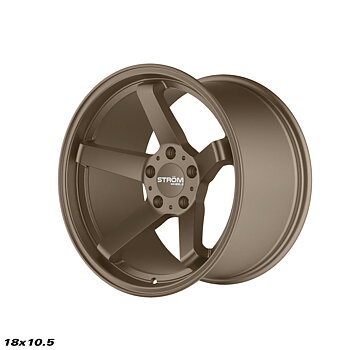Ström Wheels DS-35 18x10,5 ET10 5x114,3 Satin Bronze