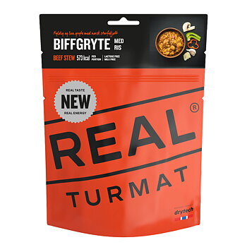 Real Turmat | Beef Stew with Rice  | Freeze-dried food | 128g