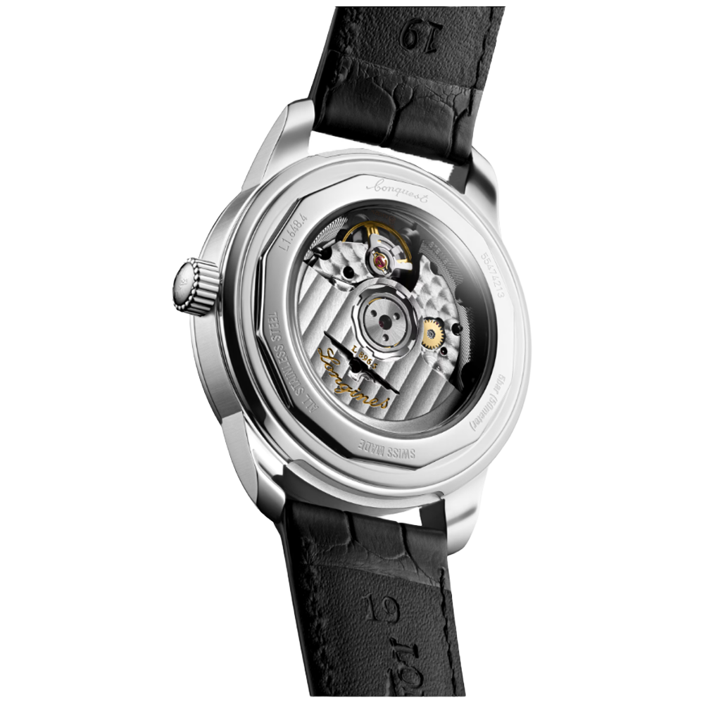 L1.648.4.78.2 Longines Conquest Heritage Central Power Reserve 38 silver