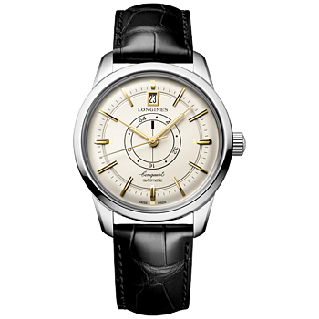 L1.648.4.78.2 Longines Conquest Heritage Central Power Reserve 38 silver
