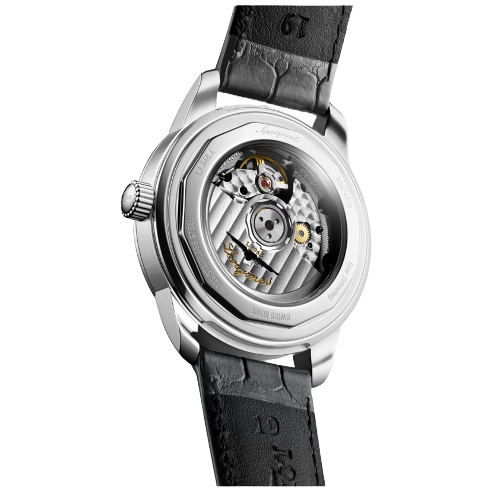 L1.648.4.62.2 Longines Conquest Heritage Central Power Reserve 38 grå